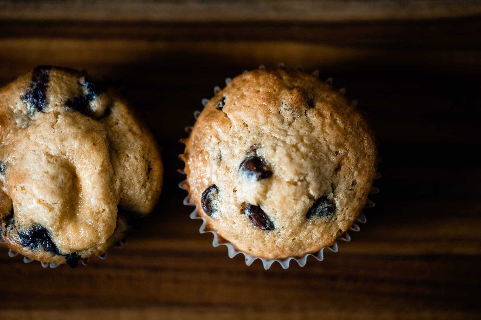 Einkorn Blueberry Muffins